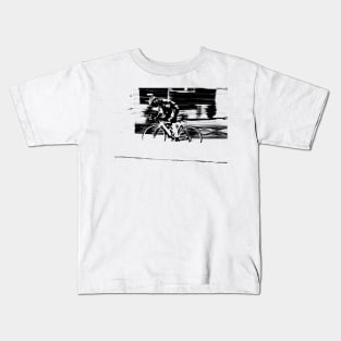 road biking Kids T-Shirt